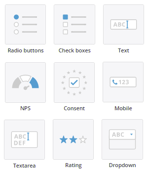 Survey System Question Types